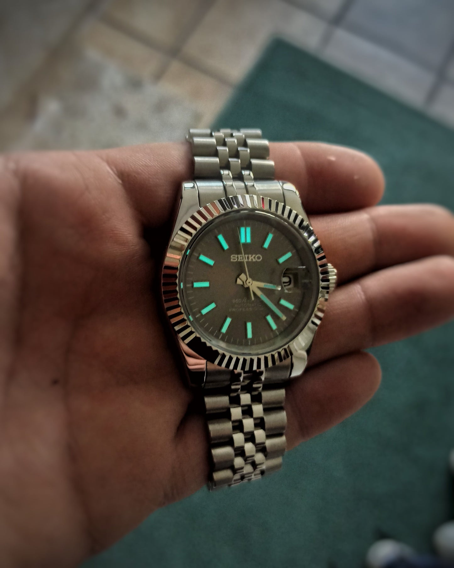 Datejust - Jubilee Strichindizes - Grau 36mm
