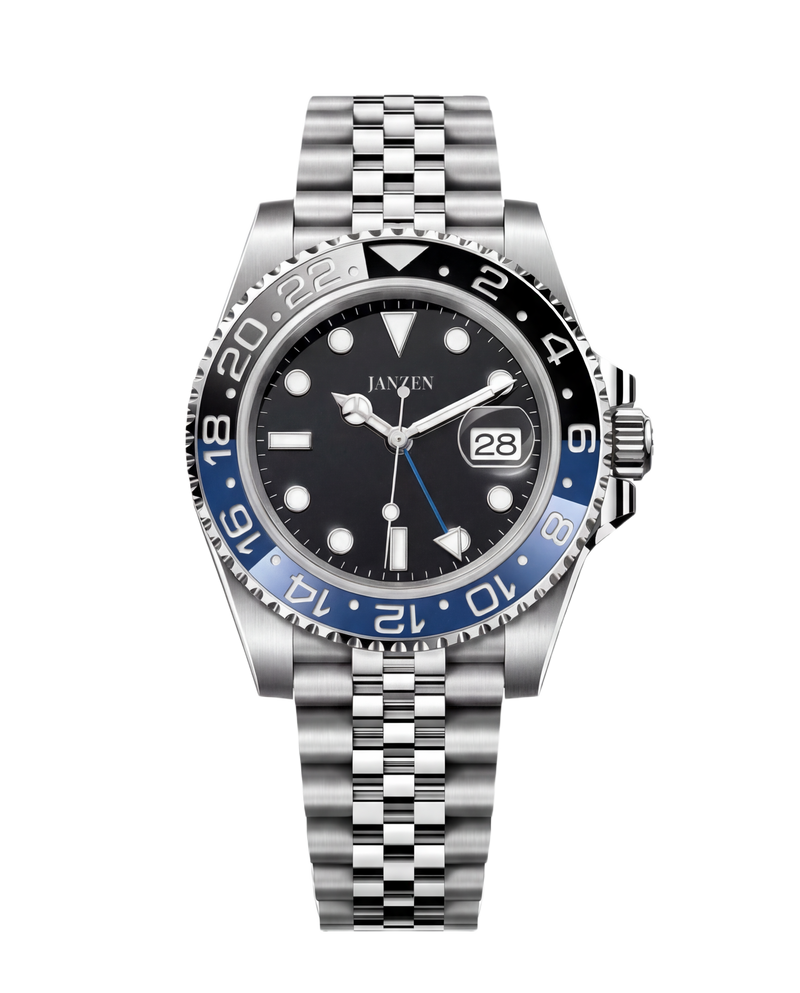 GMT International - 40mm Blau-Schwarz