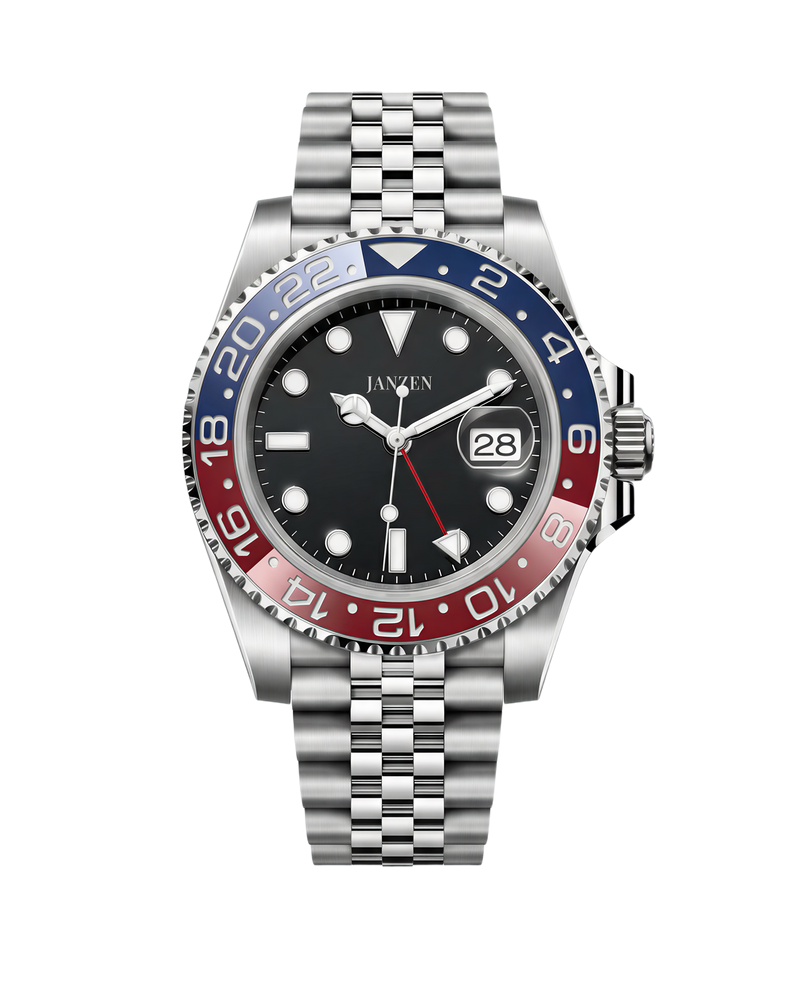 GMT International - 40mm Rot-Blau