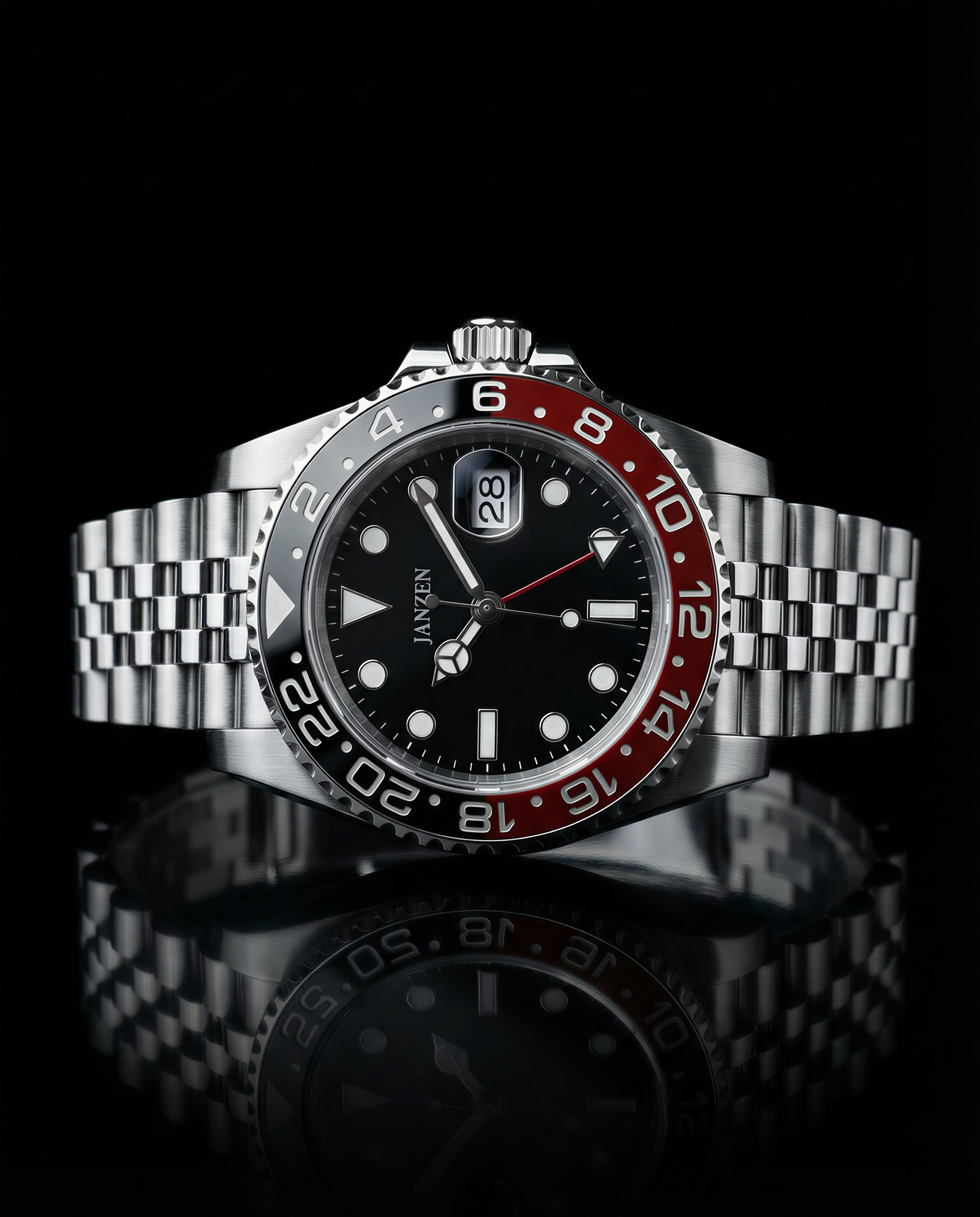 GMT International - 40mm Rot-Schwarz