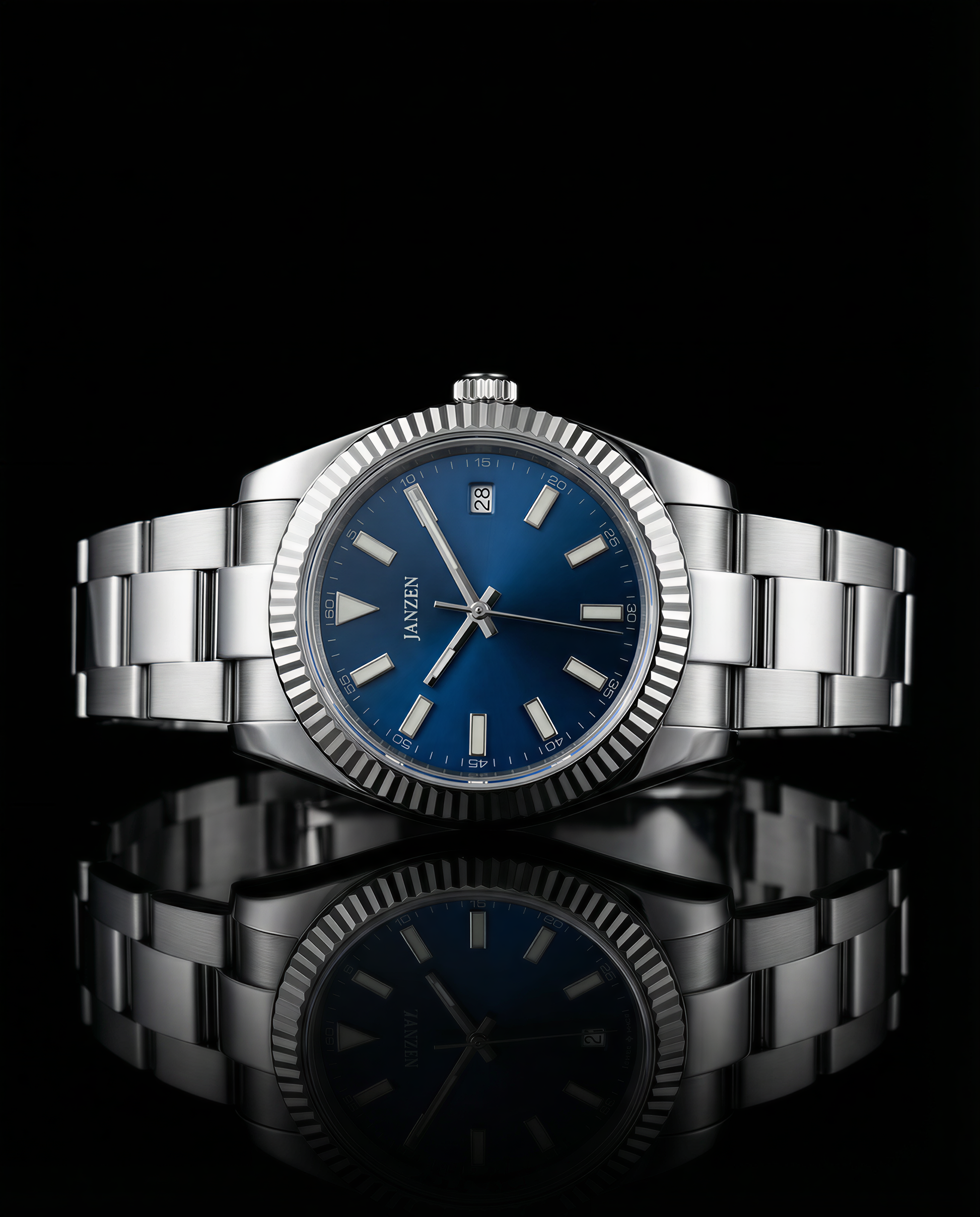 Datejust Oyster - Avantgarde - 40mm Blau