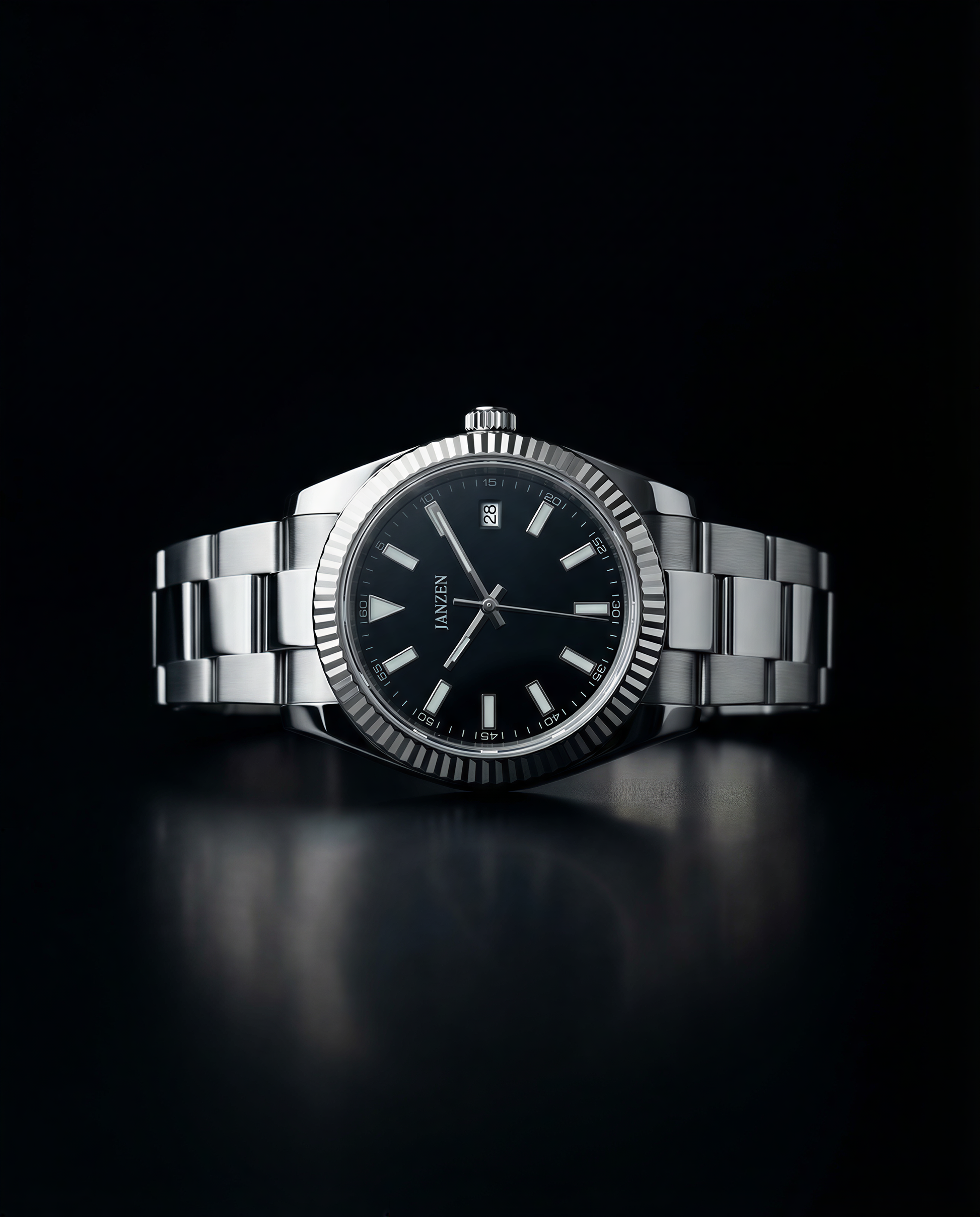 Datejust Oyster - Avantgarde - 40mm Schwarz