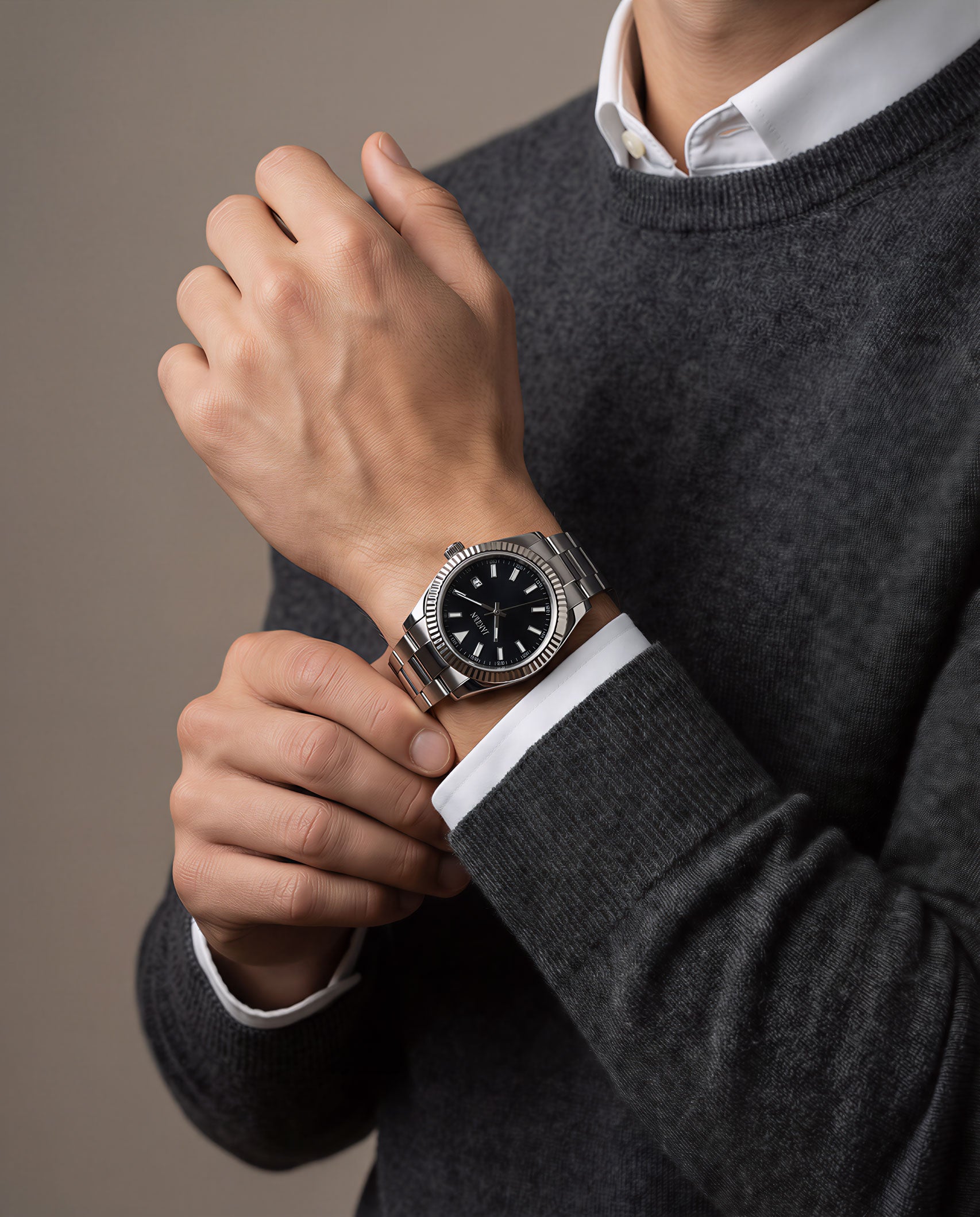 Datejust Oyster - Avantgarde - 40mm Schwarz