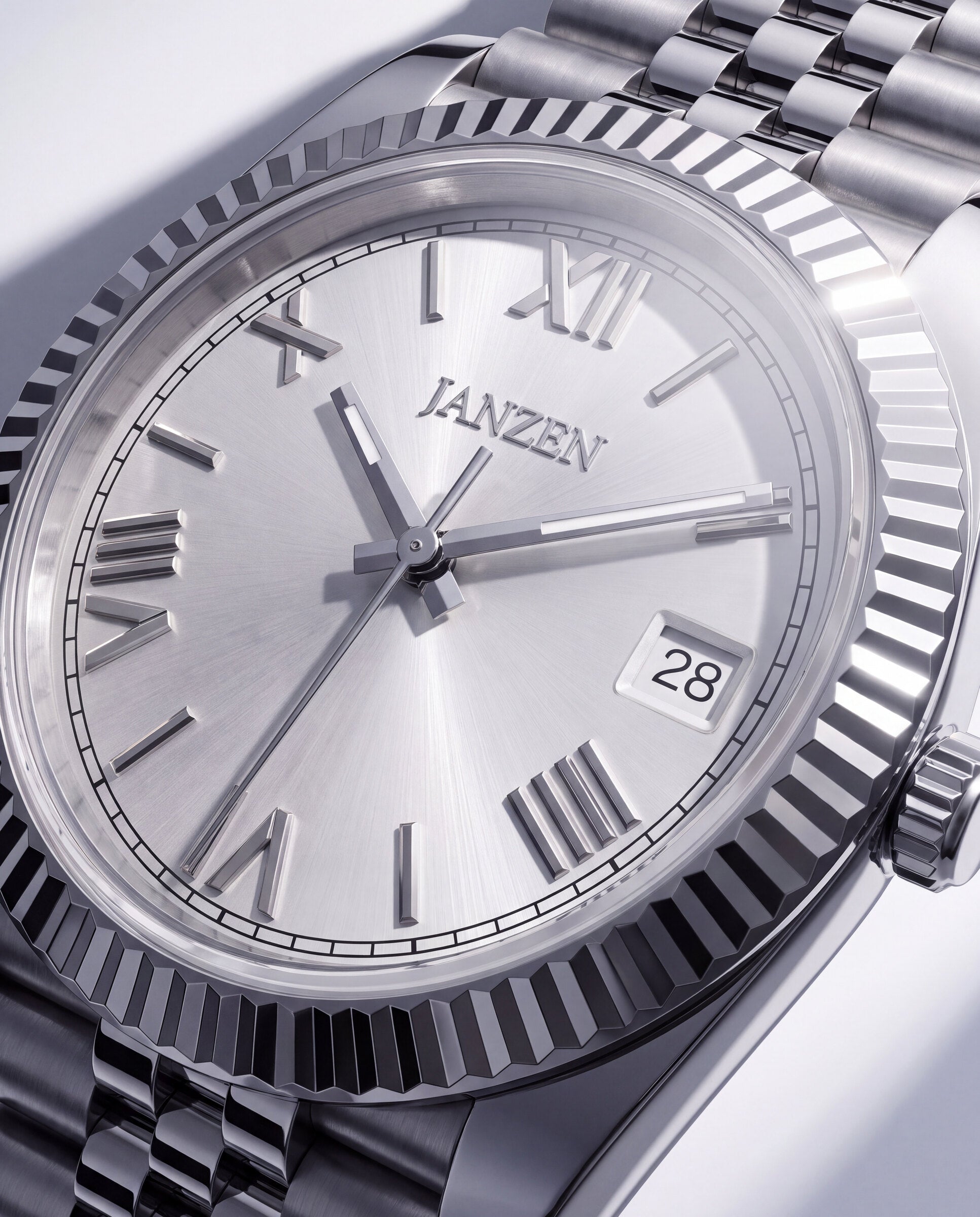 Datejust Jubilee - Roman Empire - 40mm - Zifferblatt und Luenette im Detail (web)