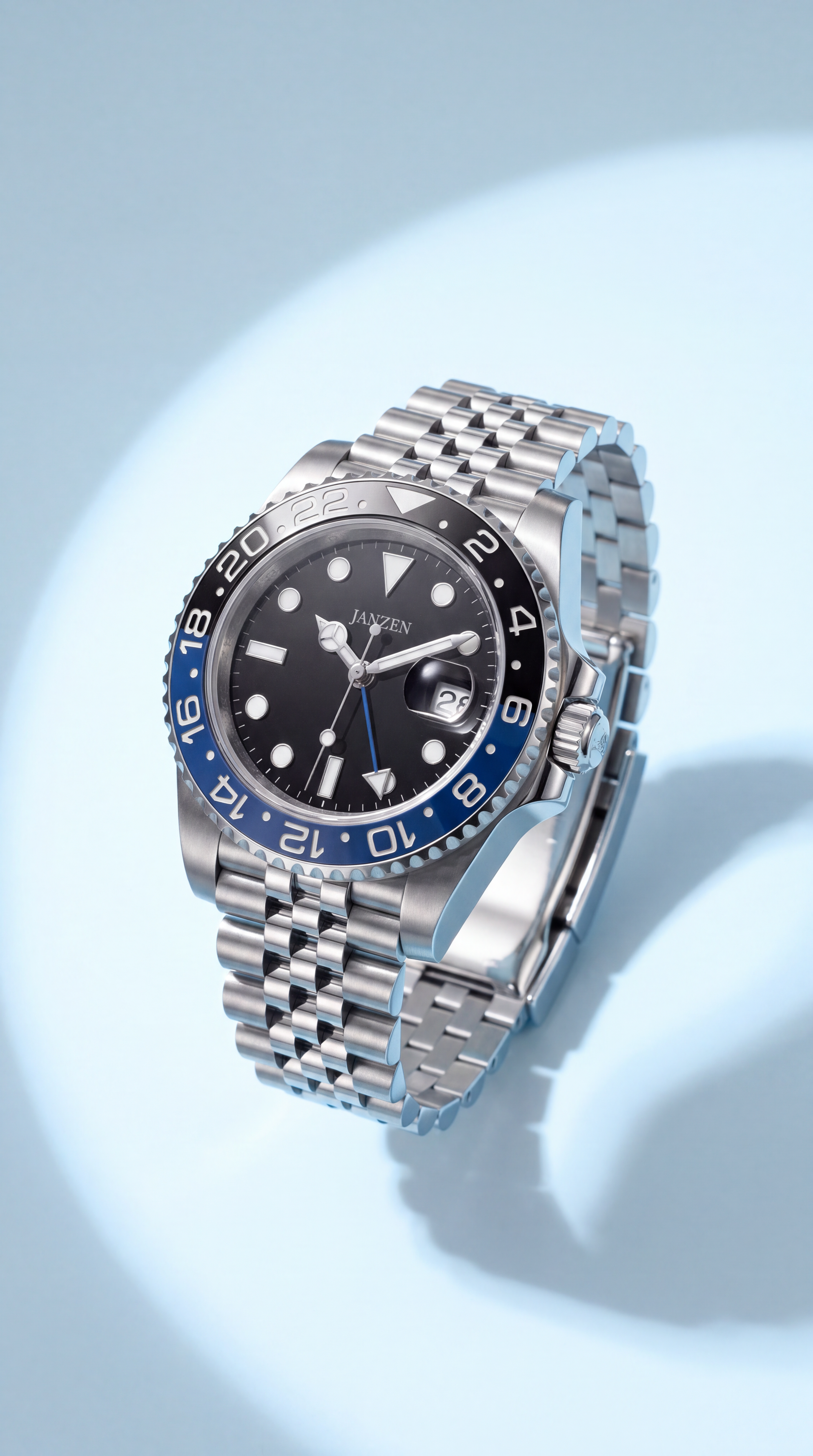 GMT International 40mm Batman — Lichtakzent hell