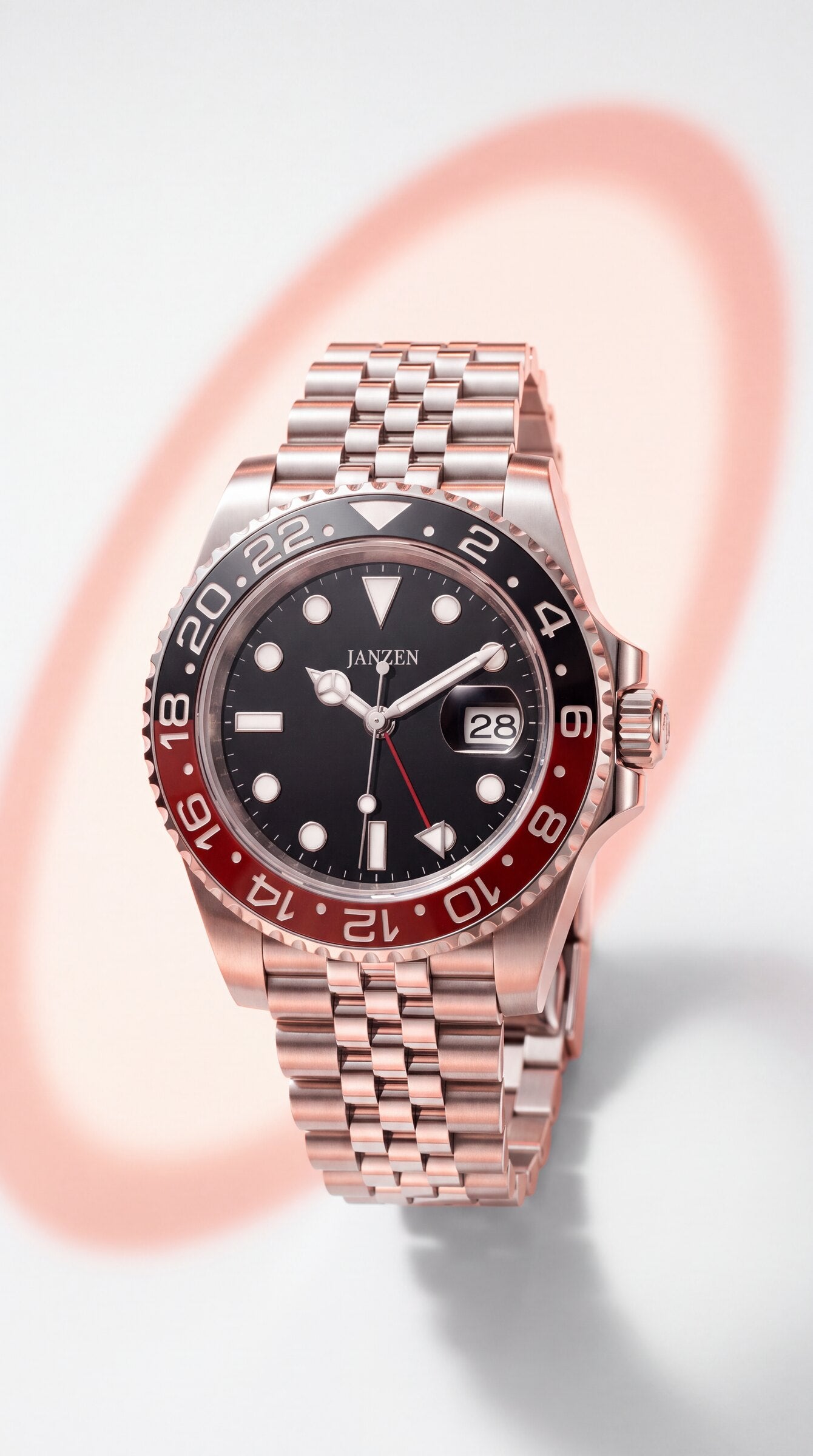 GMT International 40mm Cola — Lichtakzent hell (web)