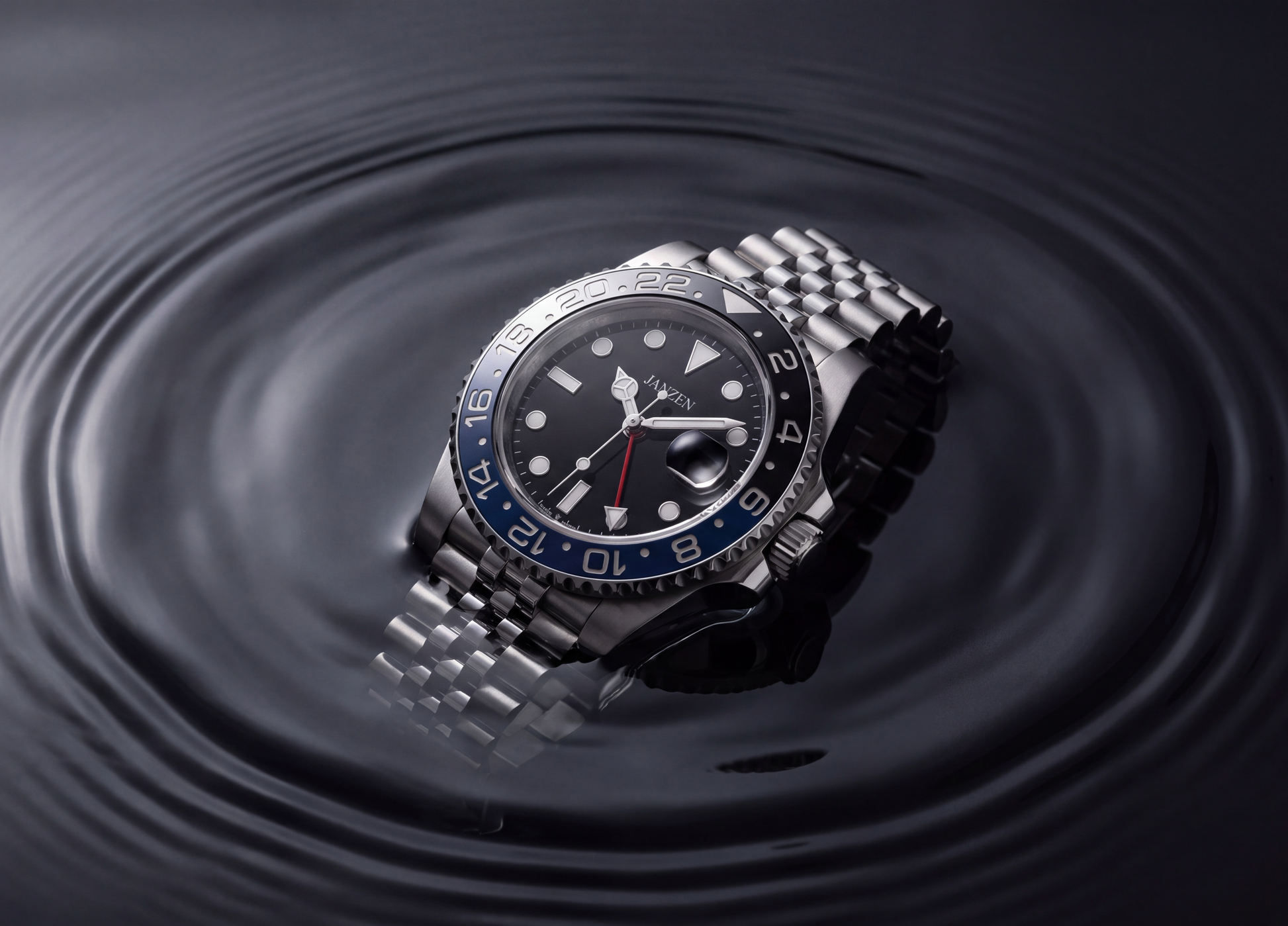 GMT International 40mm Batman — Wasserdichtigkeits-Kachel