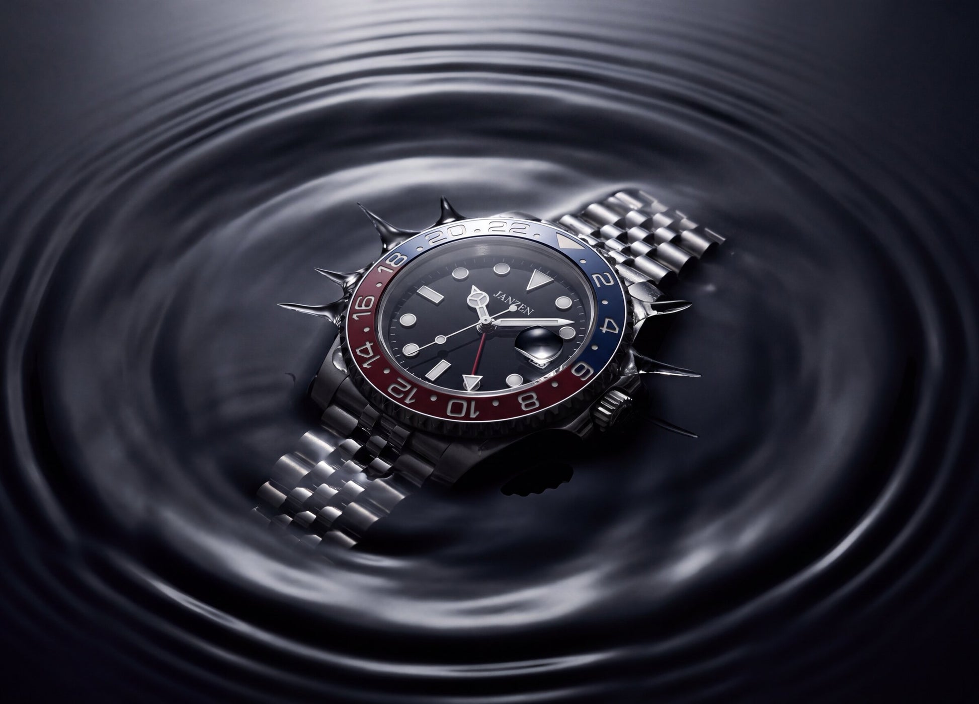 GMT International 40mm Pepsi — Wasserdichtigkeits-Kachel (web)