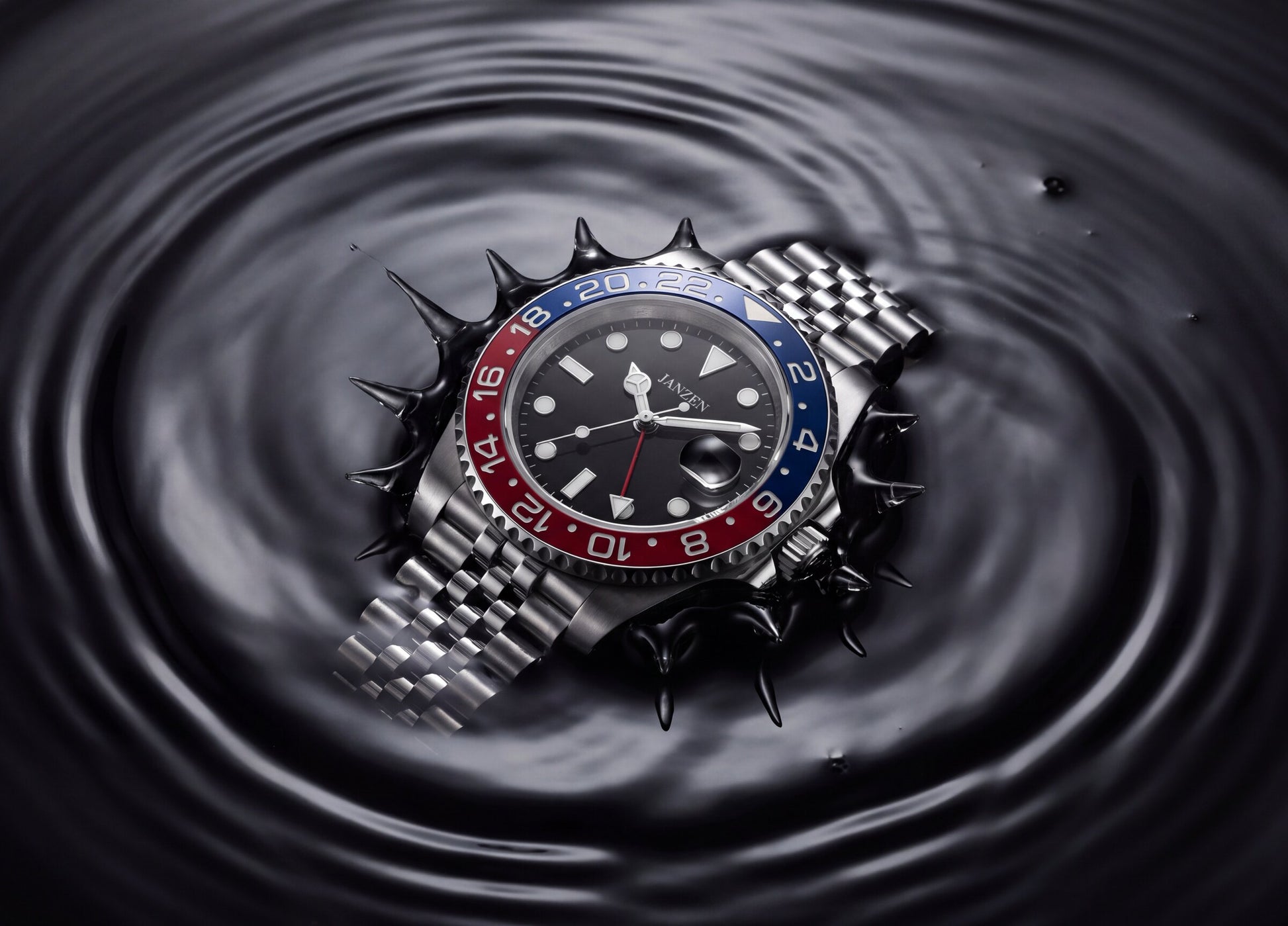GMT International 40mm Pepsi — Wasserdichtigkeits-Kachel (web)