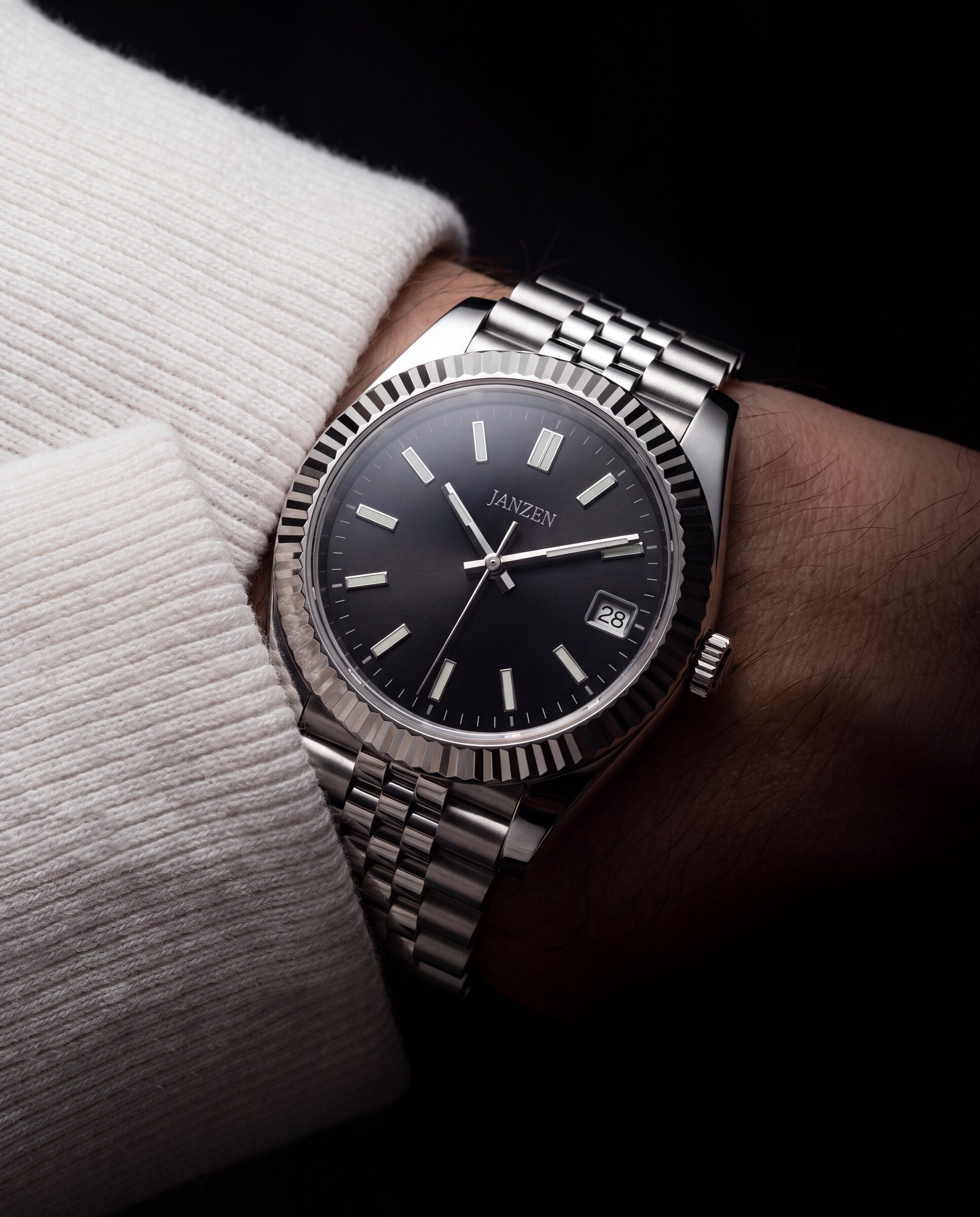 Datejust Jubilee - Sport - 40mm - Schwarz — Abend (web)