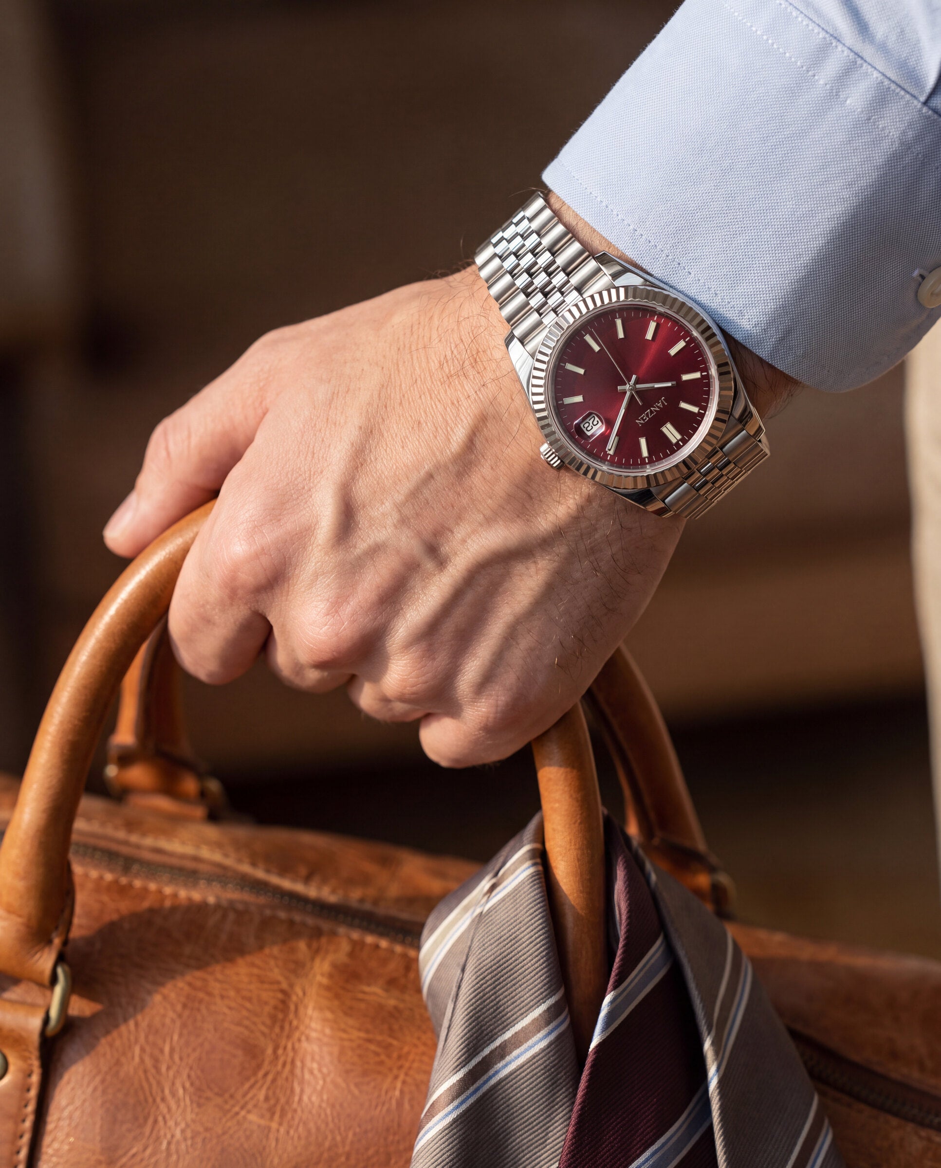 Datejust Jubilee - Sport - 40mm - Rubinrot — Wristshot Reise (web)